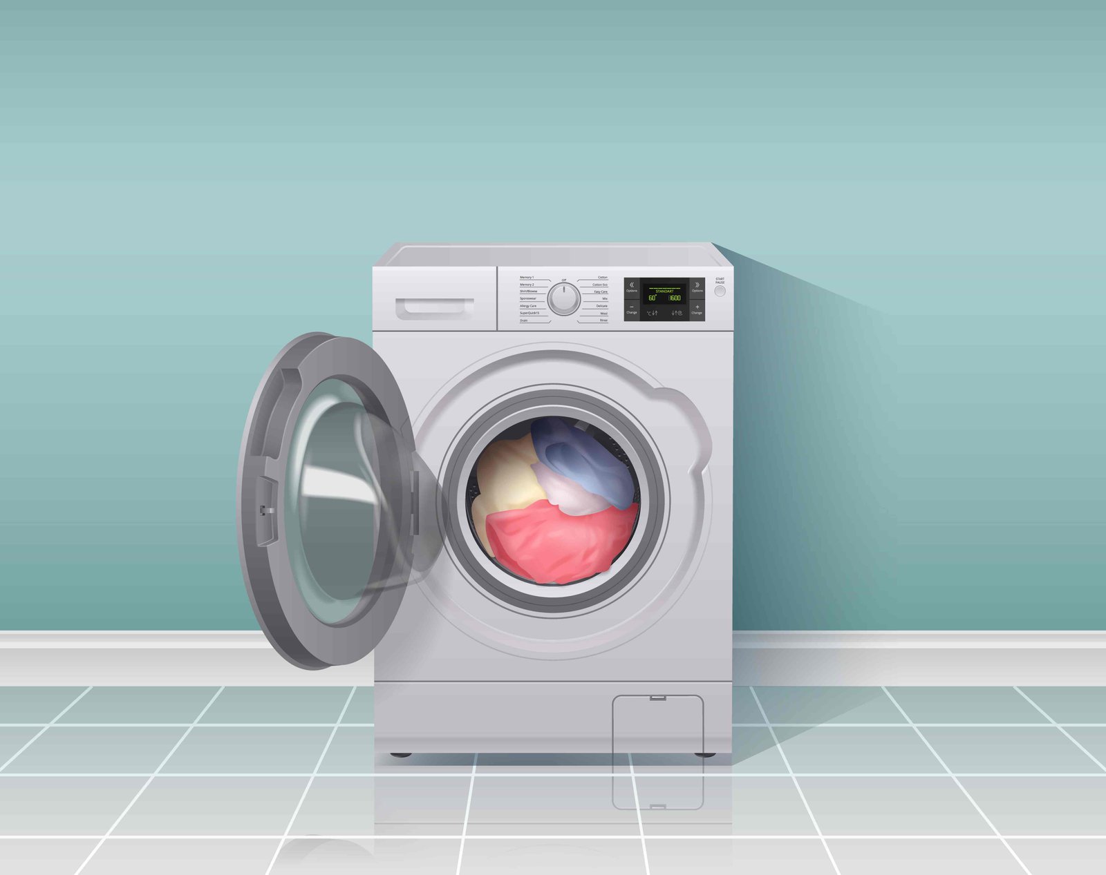 ماشین لباسشویی چرا لباس‌ها را تمیز نمی‌شوید؟