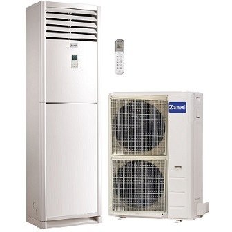 کولر گازی ایستاده 36000 روتاری تروپیکال دور ثابت (T3) زانتی مدل ZTFE-36HO3RAFA
